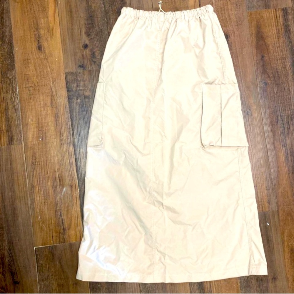 S Shein Drawstring Cargo Skirt with Pockets